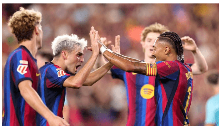 Tampil Solid di Spotify Camp Nou, Barcelona Libas Bilbao Dua Gol Tanpa Balas