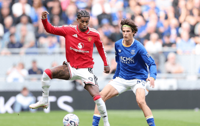 Hasil Premier League: Sempat Unggul, Manchester United Ditahan Imbang Everton 2-2