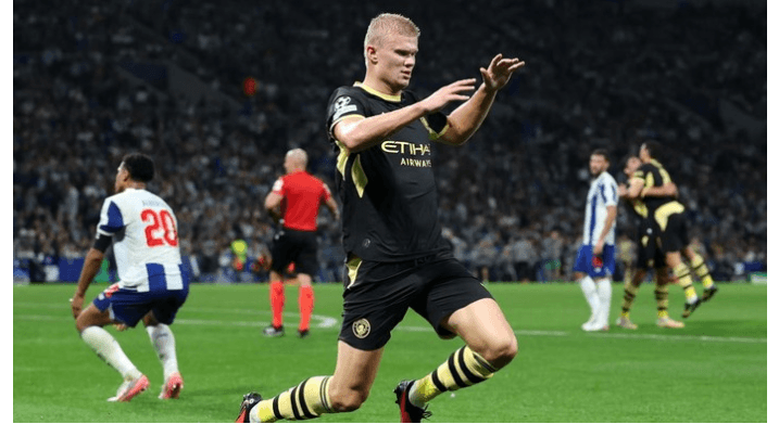 Brace Erling Haaland Bawa Manchester City Tekuk FC Porto 2-0 di Liga Champions